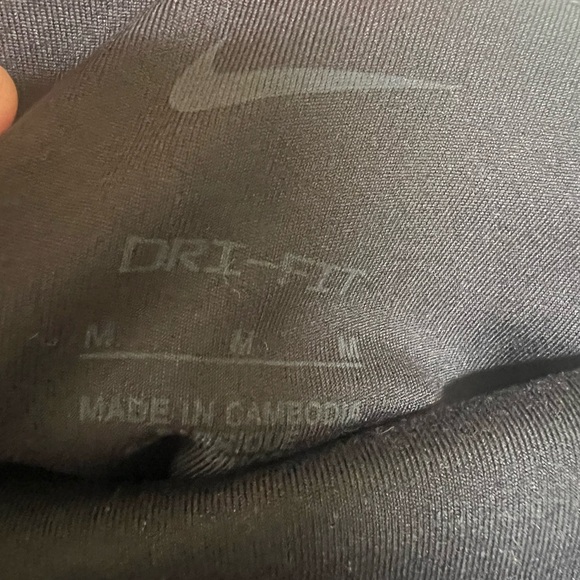 Nike Black Flared Athletic Skirt with Swoosh - Picture 4 of 4